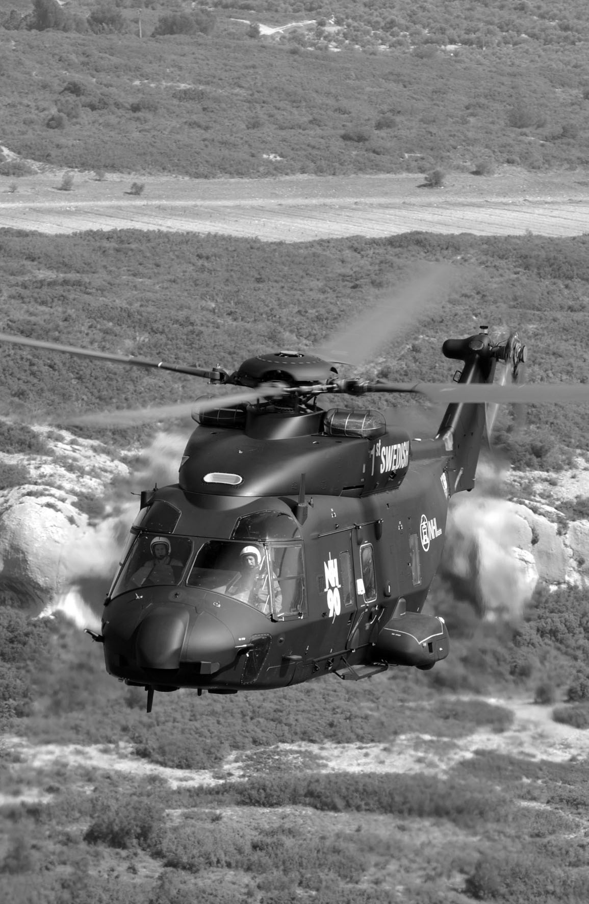 NH90 (cabine haute), Suède